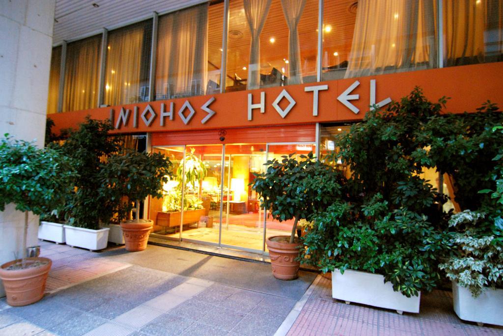 Iniohos Hotel Atena Exterior foto
